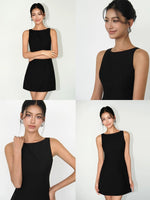 Load image into Gallery viewer, Tailored Sheath Dress [2 Colours]
