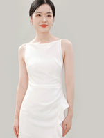 Load image into Gallery viewer, Satin Evening Gowns in White [6 Styles]
