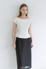 Load image into Gallery viewer, Korean Rumi Tailored Top [2 Colours]
