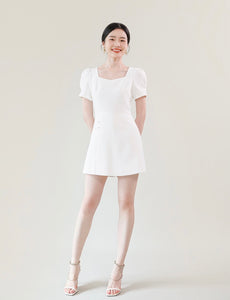 Cheongsam Mini Skort Jumpsuit [3 Colours]