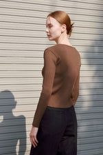 Load image into Gallery viewer, Korean Split Hem Ribbed Cardigan [4 Colours]
