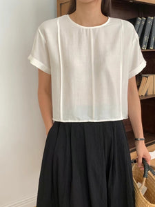 Korean Line Blouse [2 Colours]