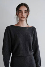 Load image into Gallery viewer, Korean Slit Knit Dress [3 Colours]
