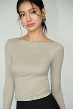 Load image into Gallery viewer, Classic Boatneck Long Sleeve Top [6 Colours]
