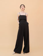 Load image into Gallery viewer, Detachable Bustier Pocket Maxi Jumpsuit [2 Colours]

