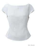 Load image into Gallery viewer, Korean Rumi Tailored Top [2 Colours]
