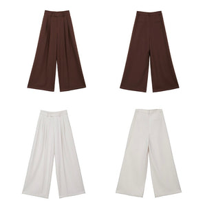 Wide Flare Leg Trousers [2 Colours]