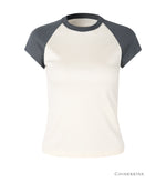 Load image into Gallery viewer, Korean Marke Raglan Tee [3 Colours]
