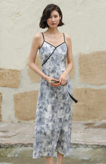 Load image into Gallery viewer, Watercolour Printed Camisole Dress in Multi
