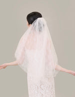 Load image into Gallery viewer, Lace Wedding Veil - Mid
