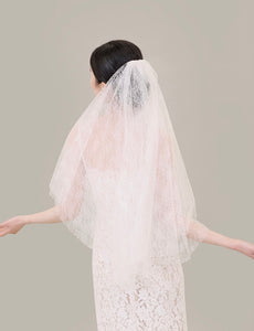 Lace Wedding Veil - Mid