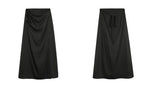 Load image into Gallery viewer, Satin Maxi Wrap Tie Skirt [2 Colours]
