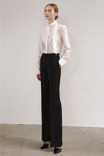 Load image into Gallery viewer, Korean Bilte Tailored Stretch Trousers [2 Colours]
