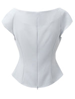 Load image into Gallery viewer, Korean Rumi Tailored Top [2 Colours]
