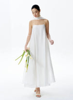 Load image into Gallery viewer, Crepe Pocket Tent Dress + Detachable Sash [2 Colours]
