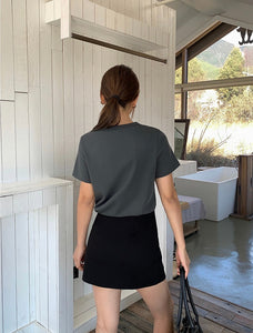 Classic Mini Skort in Black