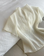 Load image into Gallery viewer, Korean Hills Sheer Top [2 Colours]
