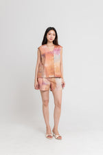 Load image into Gallery viewer, Maris Cap Sleeve Top in Mauve
