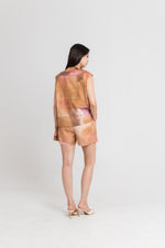Load image into Gallery viewer, Maris Cap Sleeve Top in Mauve
