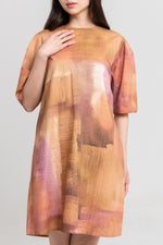 Load image into Gallery viewer, Maris Shift Dress in Mauve
