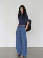 Load image into Gallery viewer, Melange Mid Sleeve Knit Top [2 Colours]
