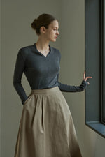 Load image into Gallery viewer, Korean Cider Pocket Skirt [2 Colours]
