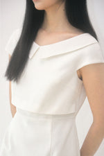 Load image into Gallery viewer, Korean Textured Collar Sheath Dress [2 Colours]
