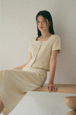 Load image into Gallery viewer, Korean Day Tailored Pencil Skirt [2 Colours]
