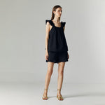 Load image into Gallery viewer, Amore Ruffle Set in Black
