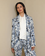 Load image into Gallery viewer, Anais Floral Blazer in Blue
