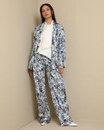 Load image into Gallery viewer, Anais Floral Blazer in Blue
