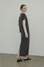 Load image into Gallery viewer, Korean Tencel Blend Lebe Skirt [2 Colours]
