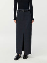 Load image into Gallery viewer, H-Line Slit Skirt [3 Colours]
