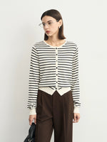 Load image into Gallery viewer, Light Knit Striped Cardigan [2 Colours]
