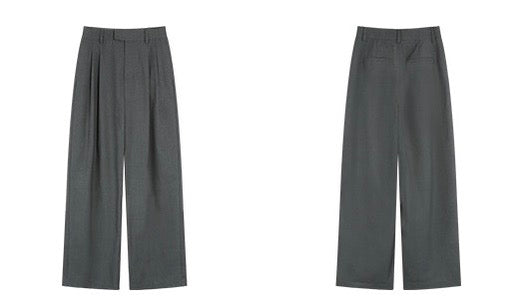 Tailored Hook Wide Leg Trousers [2 Colours]