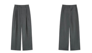 Tailored Hook Wide Leg Trousers [2 Colours]