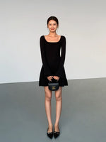 Load image into Gallery viewer, Cable Knit Mini Dress [2 Colours]
