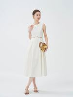 Load image into Gallery viewer, Cutout Pocket Midi Dress [2 Colours]
