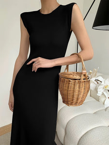 Light Knit Midi Dress [2 Colours]