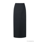 Load image into Gallery viewer, Korean Tencel Blend Lebe Skirt [2 Colours]
