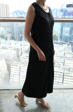 Load image into Gallery viewer, [Ready to Ship] Korean Water-Repellant 2-Way Dress in Black
