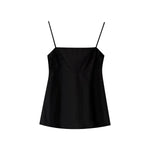 Load image into Gallery viewer, Peplum Camisole + Maxi Skirt Set in Black
