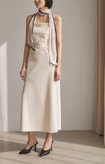Load image into Gallery viewer, Korean Hanel Pencil Cami Dress [2 Colours]

