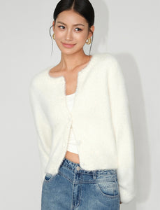 Fluffy Classic Cardigan [2 Colours]