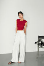 Load image into Gallery viewer, Linen Wide Leg Trousers [2 Colours]
