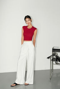 Linen Wide Leg Trousers [2 Colours]