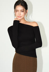 Long Sleeve Toga Top [3 Colours]