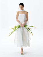 Load image into Gallery viewer, Crepe Pocket Tent Dress + Detachable Sash [2 Colours]
