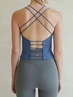 Load image into Gallery viewer, Padded Double Cross Back Camisole [4 Colours]
