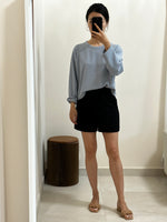 Load image into Gallery viewer, Korean Nocket Comfort Long Sleeve Top in Sky Blue
